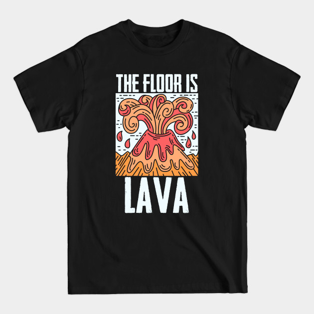 cracked lava foamposite shirt